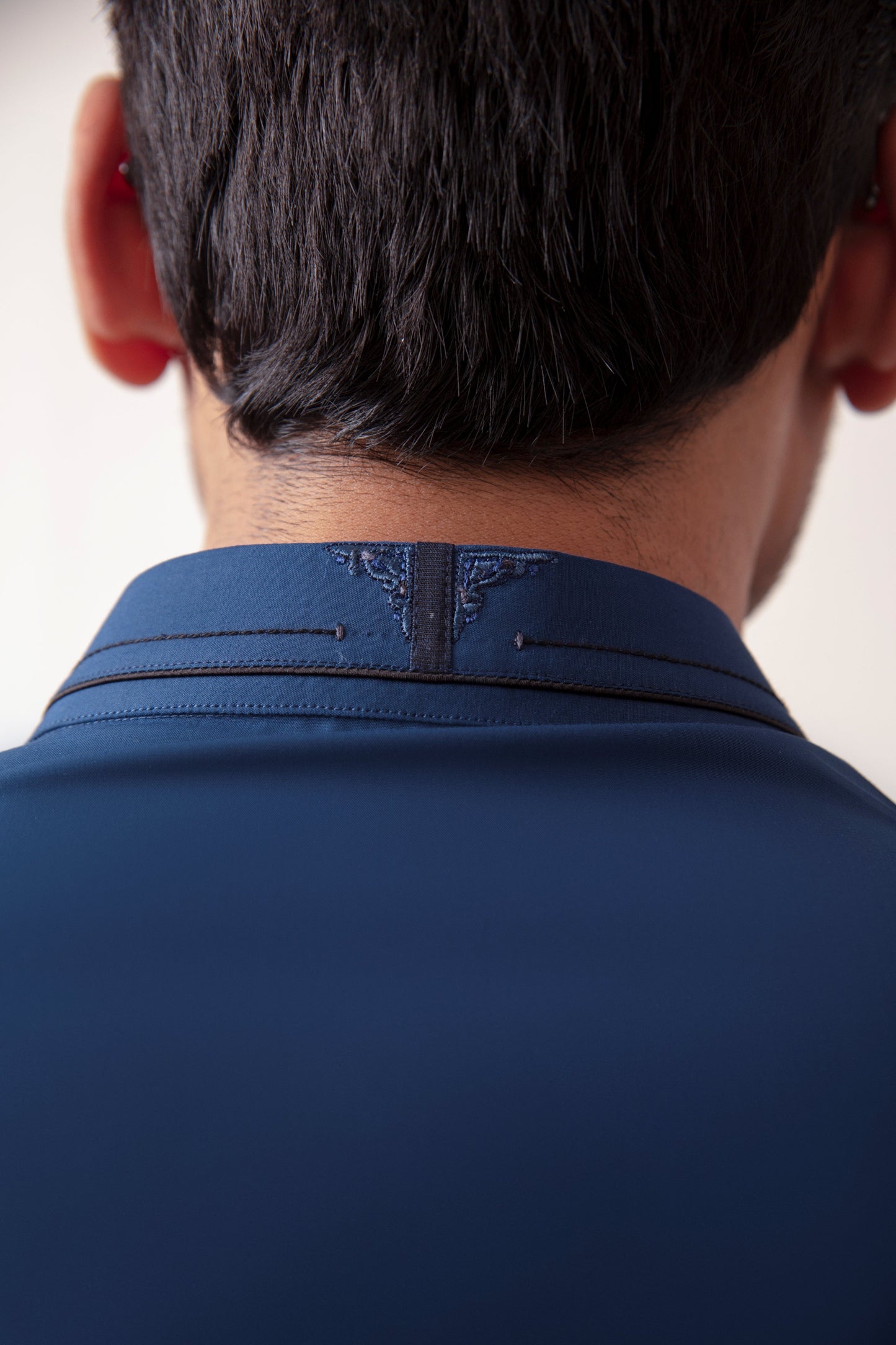 ROYAL BLUE BLENDED KAMEEZ SHALWAR