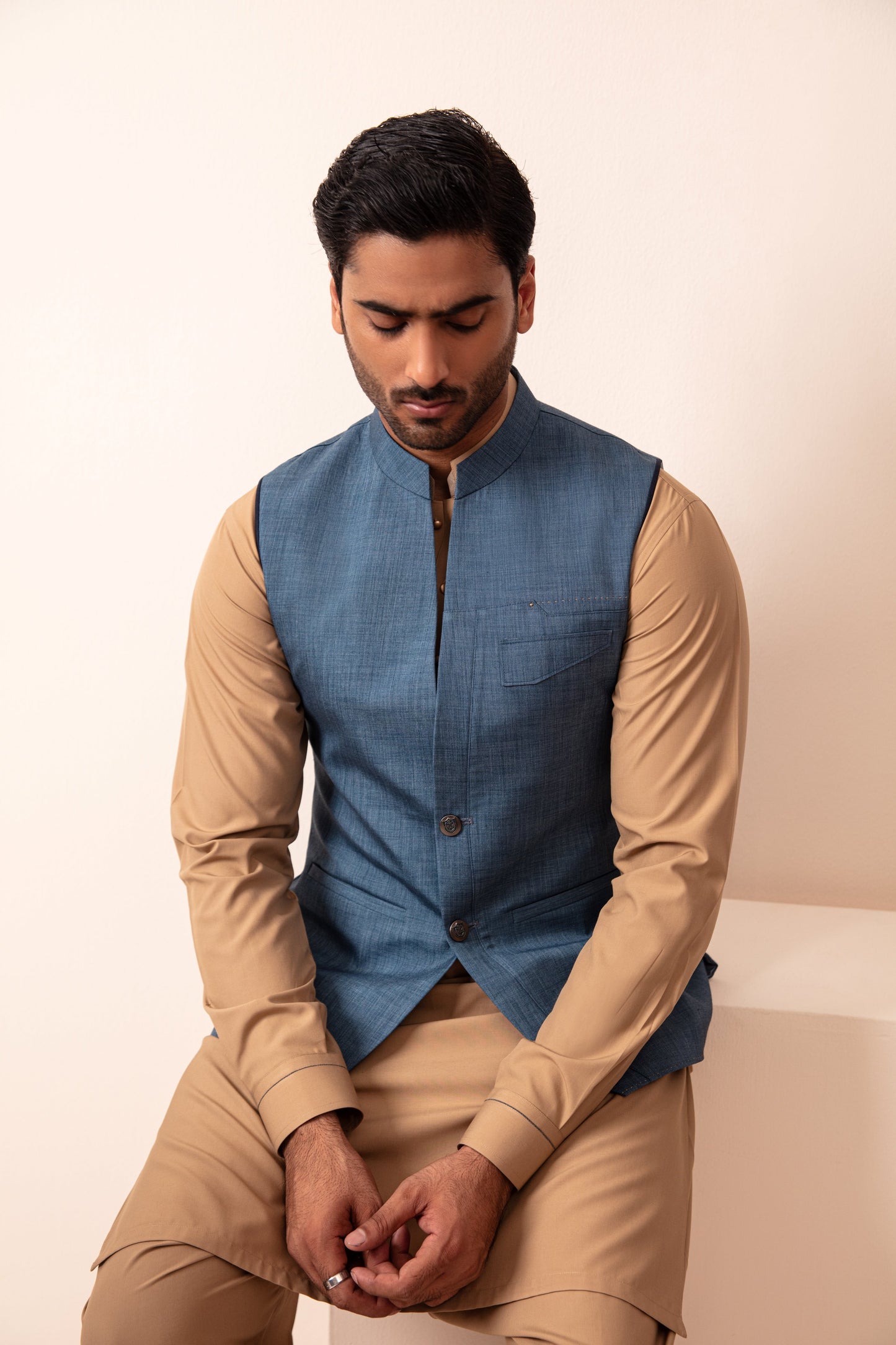 BLUE WAISTCOAT