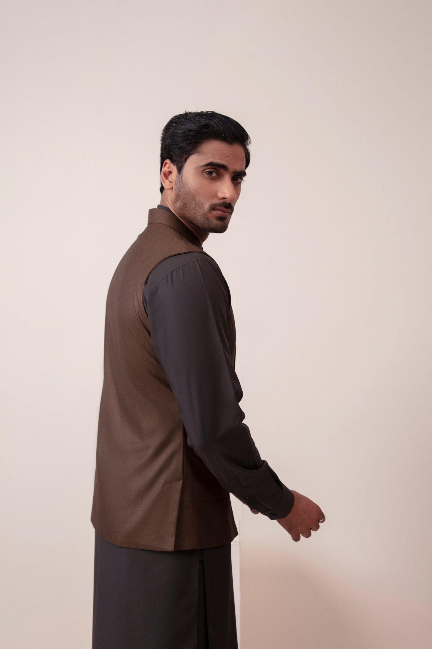 BROWN WAISTCOAT