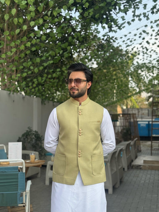 Mint Green Waistcoat