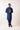 ROYAL BLUE BLENDED KAMEEZ SHALWAR