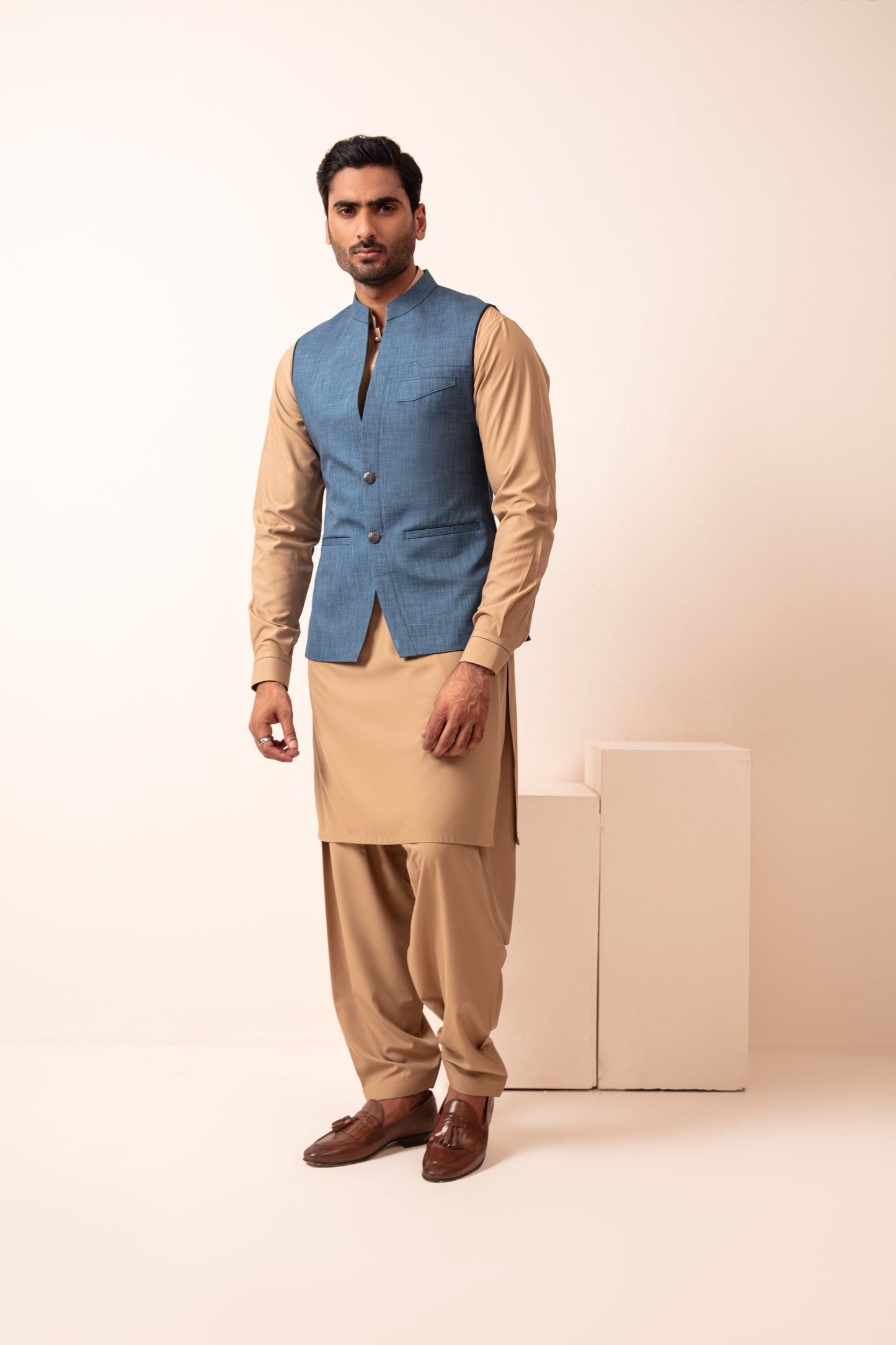 BLUE WAISTCOAT