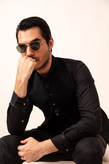 BLACK WAISTCOAT