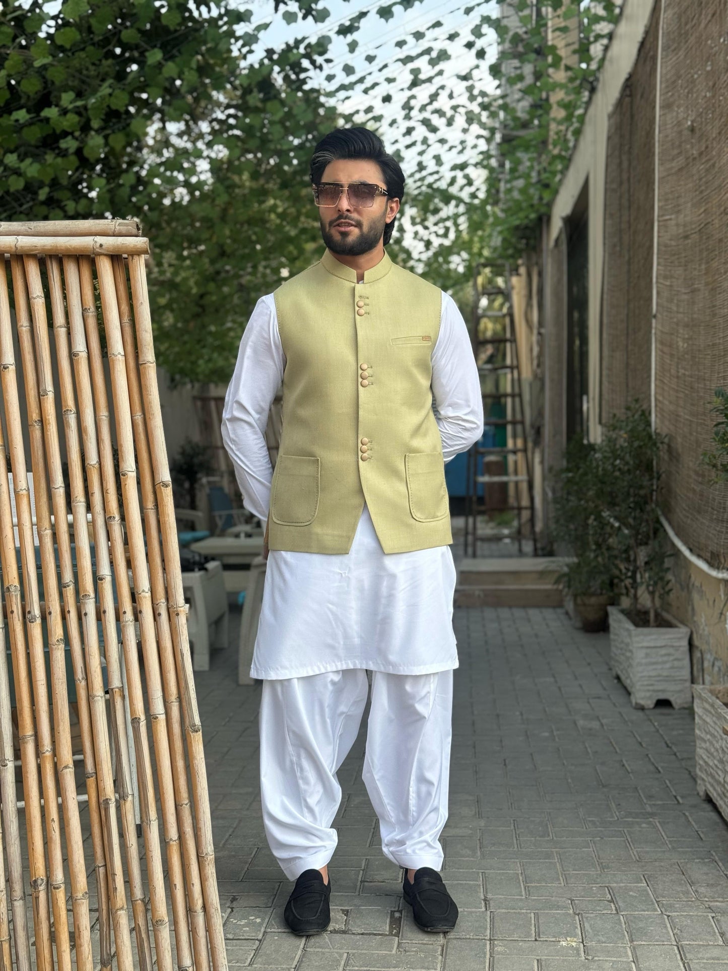 Mint Green Waistcoat